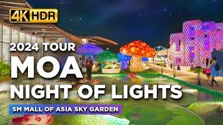 The MOA Night of Lights is BACK! | Tour at the NEWLY Opened SM MALL OF ASIA Sky Garden North