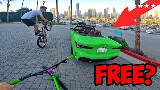 Stealing a BMW Striker for GTA Mission!