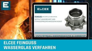 ELCEE feinguss - wasserglas verfahren