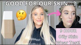 Fenty Eaze Drop Blurring Skin Tint Oily Skin Wear Test! Fenty Skin Tint, Fenty Beauty Eaze Drop