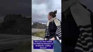 National Museum of Scotland's Hidden Rooftop Terrace #Shorts