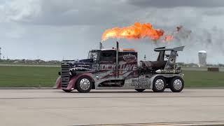 Shockwave Jet Truck Great Texas Airshow 2022 Randolph AFB