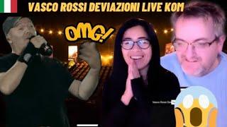 Vasco Rossi Deviazioni Live Kom - NielsensTV REACTION