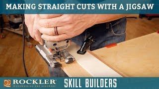 How to Make Straight Rip Cuts with Your Jigsaw | Rockler Skill Builders