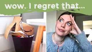 Zero Waste Things I Regret