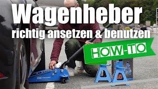 Wagenheber Anleitung & Benutzung | Güde  GRH 3/470 #reifenwechsel