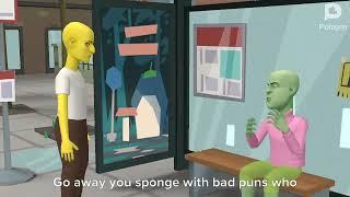 SpongeBob loses gary - Plotagon SpongeBob