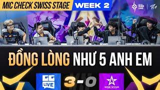 ĐỒNG LÒNG NHƯ NĂM ANH EM | MIC CHECK #2: GGL VS 1S| APL 2024 - VÒNG SWISS STAGE