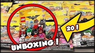 Opening 20 LEGO Batman Movie Mystery Minifigure Bags! Great Pulls!