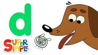 The Letter D | Learn The Alphabet | Super Simple ABCs