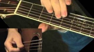 Boom Boom, J. L. Hooker - flatpicking blues + TAB! Acoustic guitar lesson, learn to play