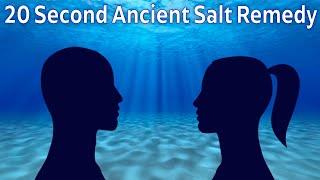 20 Second Ancient Salt Remedy Every Body Needs - Dr Alan Mandell, DC