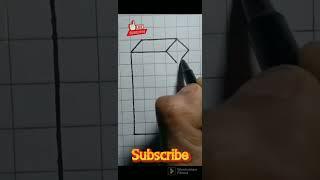 3d art letter d || step by step drawing #shorts #short #viral #youtubeshorts