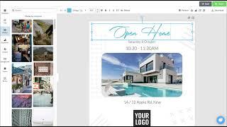 Dripflow.io Real Estate Graphic Editor & Templates - intro