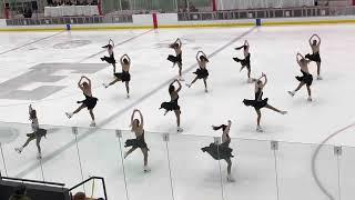 Synchro Illinois | Evanston, IL | St. Louis Synergy (Junior Team-Short Program) January 2023