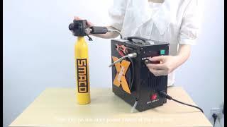 SMACO Heap 1 Portable Electric Air Comprssor Use Tutorial