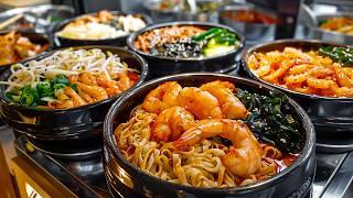 Ultimate Wok Skill ! Amazing Korean Nooodles Collection & Popular Street Foods in Vietnam