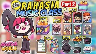 RAHASIA UPDATE MUSIC CLASS PART 2 DI AVATAR WORLD PAZU