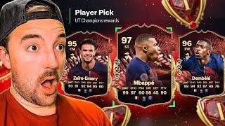 THE BEST REWARDS EVER! 3 X RANK 1 LIGUE 1 TOTS REWARDS ON FC24!