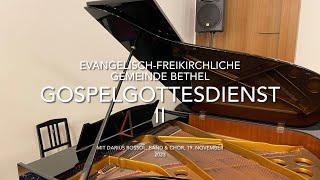 Gospelgottesdienst mit Darius Rossol, Band und Chor - II