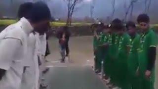 Watch: Kashmiri cricket club team wears Pakistan team jersey, plays Pak national anthem