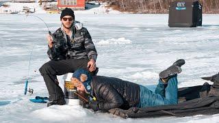 First Time Ice Fishing 