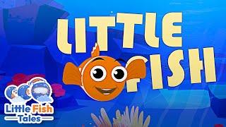 Little fish | Children nursery rhymes | Little Fish Tales | #fish