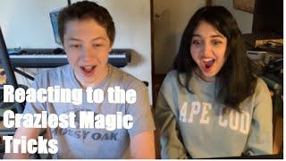 Reacting to the Craziest Magic Tricks...