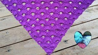 Hermoso chal tejido a crochet muy facil de tejer !!!