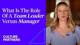 What Is The Role Of A Team Leader vs. Manager?