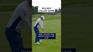 Rory McIlroy's AMAZING match-winning shot! 