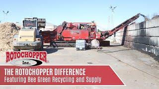 The Rotochopper Difference Featuring Bee Green Recycling and Supply