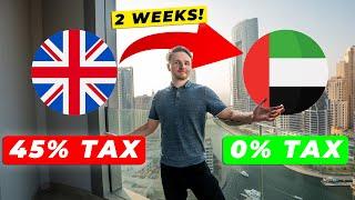 How I Left the UK for Dubai in 2 Weeks (FULL GUIDE 2025)