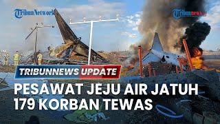 LIVE: Pesawat Jeju Air Jatuh di Bandara Muan Korsel, Dikabarkan 179 Korban Tewas, Diduga Roda Rusak