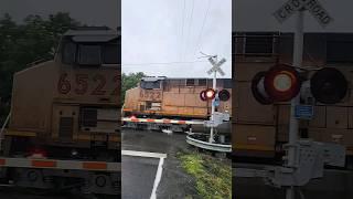 Train Filming In Day Vs Night! #unionpacific #kansascitysouthern