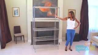 Honey-Can-Do Shelving Unit Instruction Video