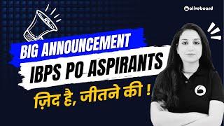 Big Announcement For IBPS PO 2024 Aspirants By Shaifali Bansal