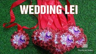 SIMPLE WEDDING LEI WITH PICTURE