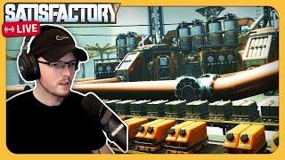 BUILDING FIRST OIL!  - Let's Play  Satisfactory LIVE