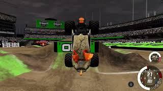 Monster Mutt Dalmatian Earth DESTROYS CWM Oakland! Beamng Monster Jam