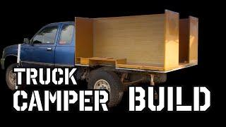 Building A 4x4 Truck Camper | DIY Foam Composite Panel Walls