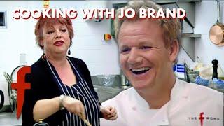 Comedy Meets Cooking: Jo Brand & Gordon Ramsay's Epic Vegetable Curry Challenge | The F Word