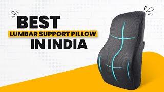 BEST Lumbar Support Pillow in India | Backrest Pillow for Back Support | Sleepsia