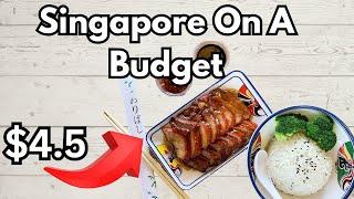 8 Tips to Travel to Singapore on a BUDGET! (CHEAP FOOD & HOTELS)