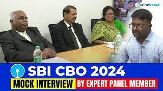 SBI CBO Mock Interview 2024 | SBI CBO 2024 Mock Interview Preparation  | Oliveboard