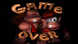 Donkey Kong Country 1 - Todas as Animações de Mortes e Game Over (SNES)