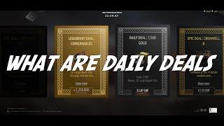 World of Tanks - What are daily deals?