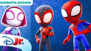 Marvel's Spidey and his Amazing Friends Season 3 Compilation! ️ | 90+ Minutes | @disneyjr​