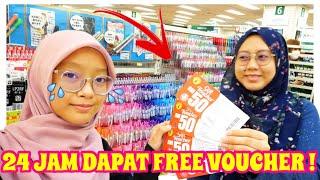 24 JAM AKU SHOPPING SCHOOL HAUL ! MR DIY