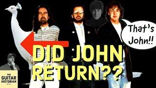 Did JOHN LENNON'S GHOST visit The Beatles in 1995?